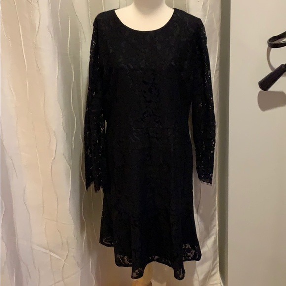 J. Crew Dresses & Skirts - Black Lace J Crew Dress